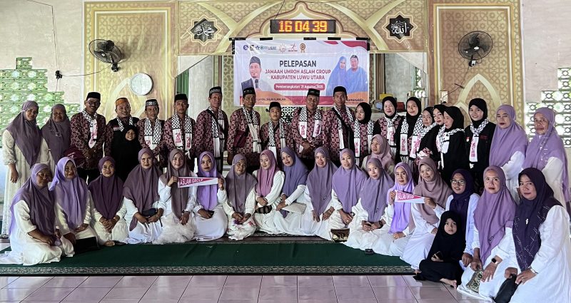 PEMERINTAH DAERAH LUWU UTARA Melepas 20 jamaah umroh ASLAM TOUR