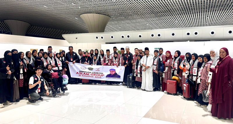 Agustus 2025 ASLAM TOUR 5 Kali Keberangkatan jamaah umroh